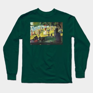 No One on La Grande Jatte Long Sleeve T-Shirt